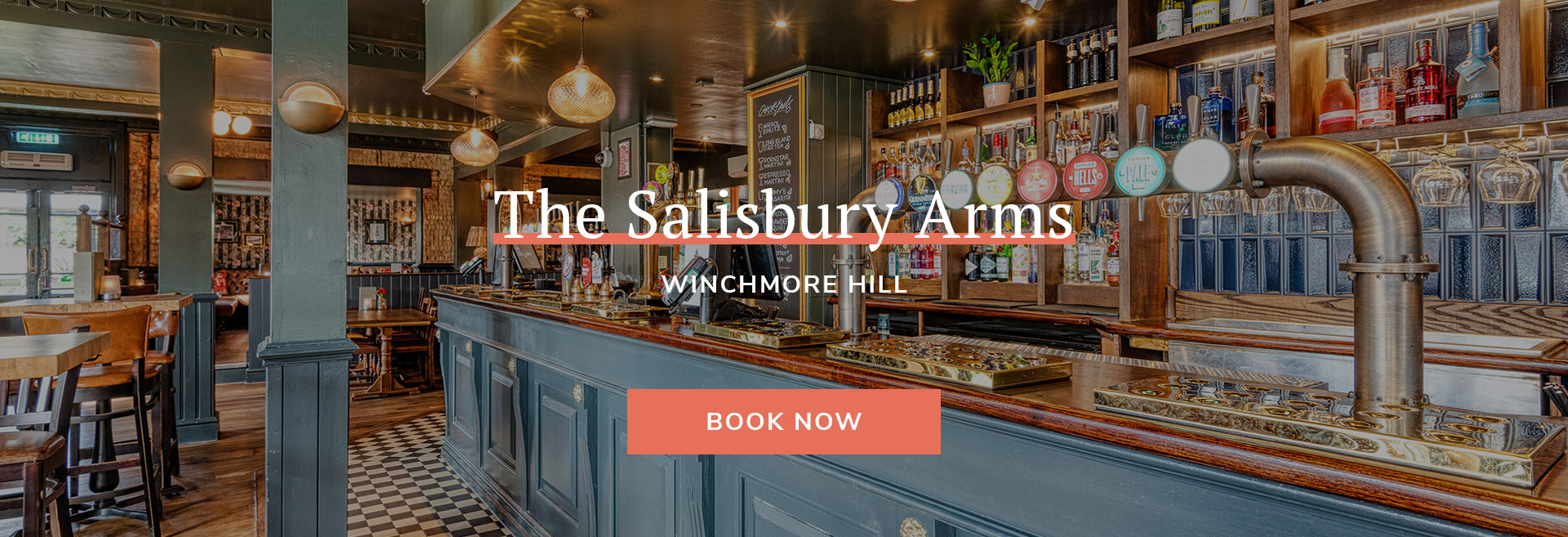 Come down to your local pub at The Salisbury Arms in London