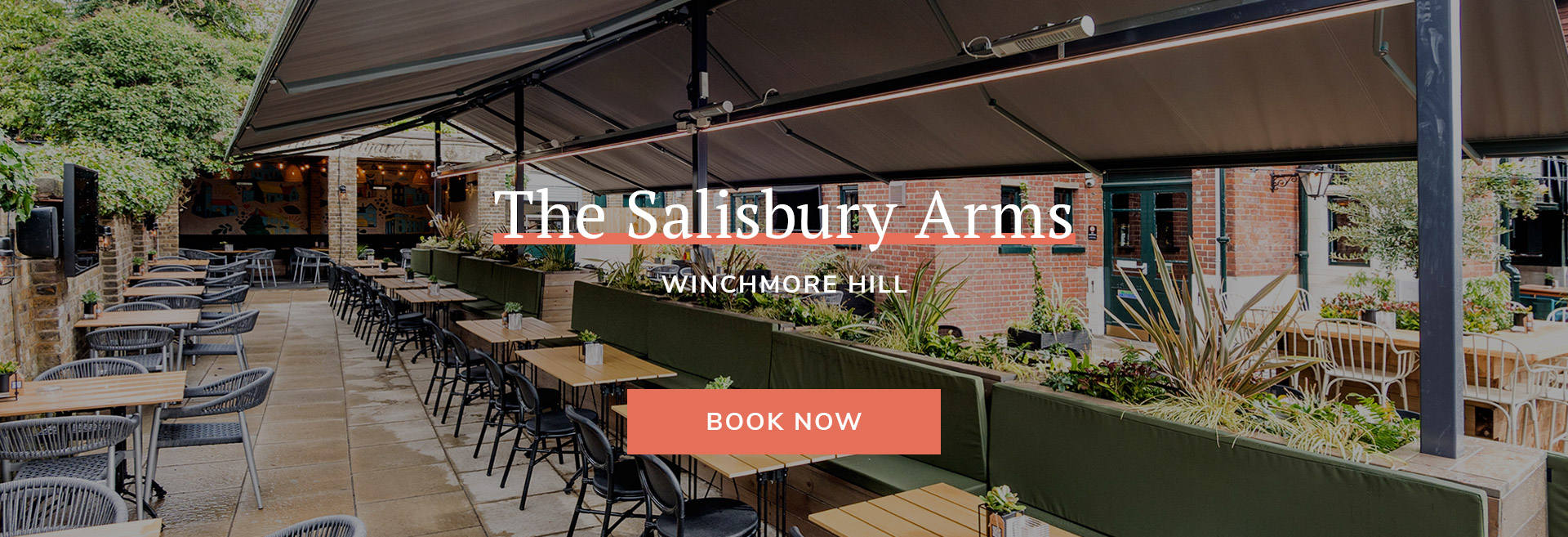 Join us at The Salisbury Arms in London for delicious pub food